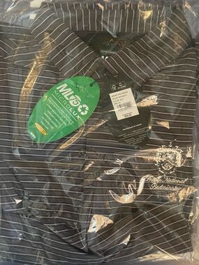 Trump National Bedminster - Greg Norman Striped Golf Shirt